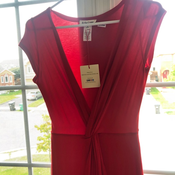 Red Maxi Dress - Picture 2 of 2